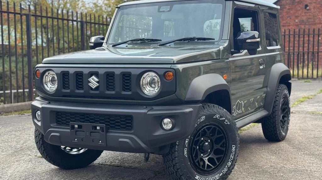 Suzuki Jimny (2018+) with Magpie M-01 wheels - 16x6.0J-5 / Satin Black