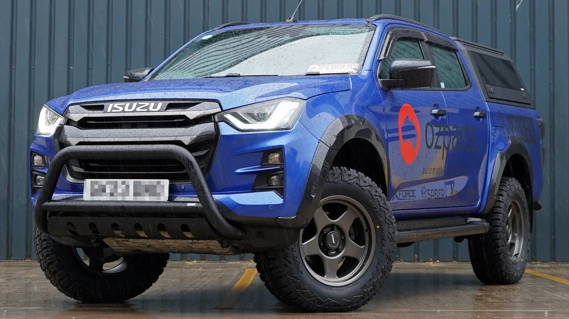 2023 Isuzu D-MAX with 18" BRADLEY V wheels and Falken Wildpeak R/T01 tyres