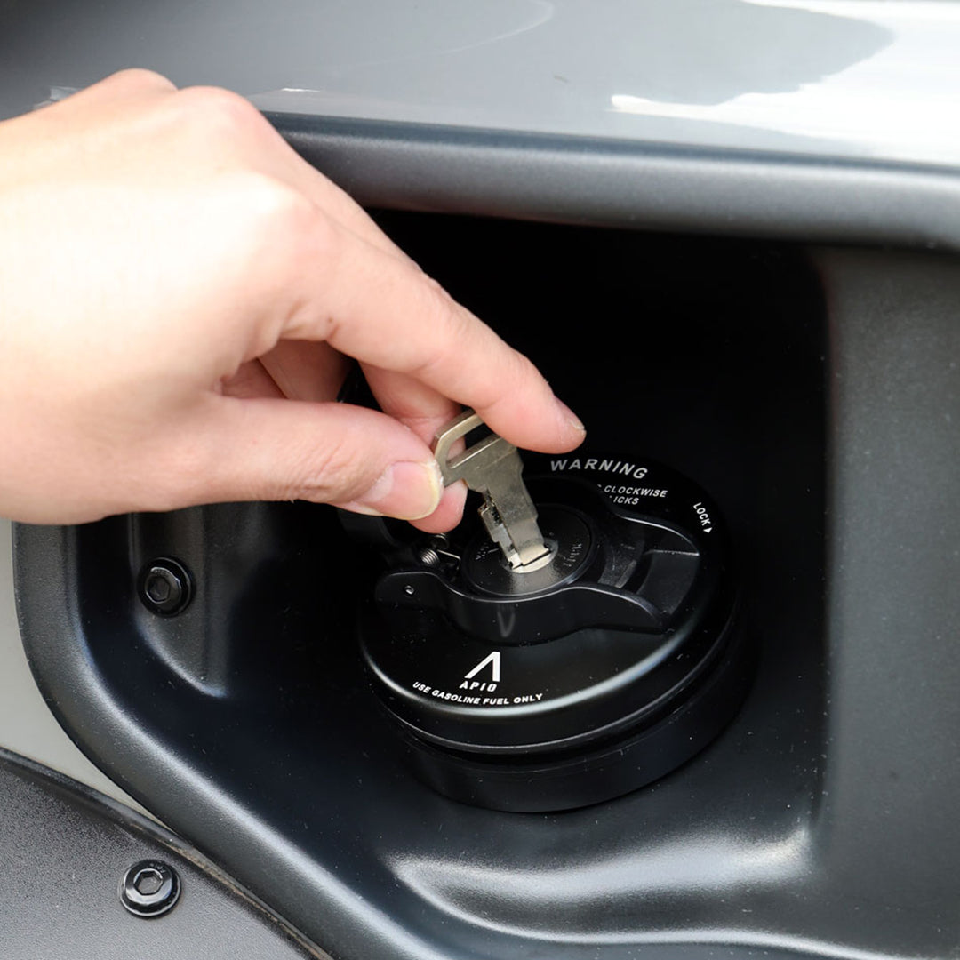 APIO Aluminium Cover for Locking Fuel Cap for Suzuki Jimny (2018+)