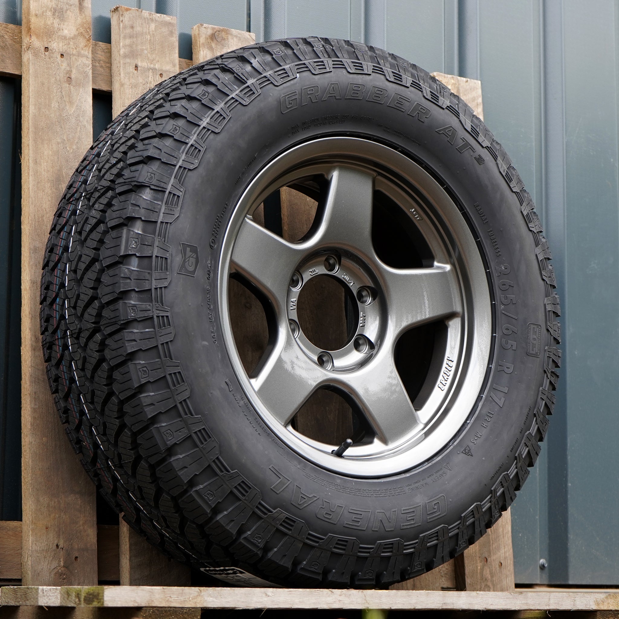 BRADLEY V 17" Wheel & Tyre Package for Toyota Hilux (2016+)