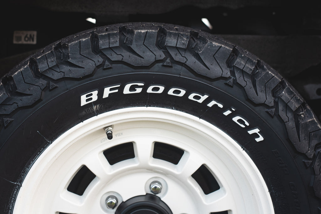 STREET TRACK LIFE White Lettering on Tyres