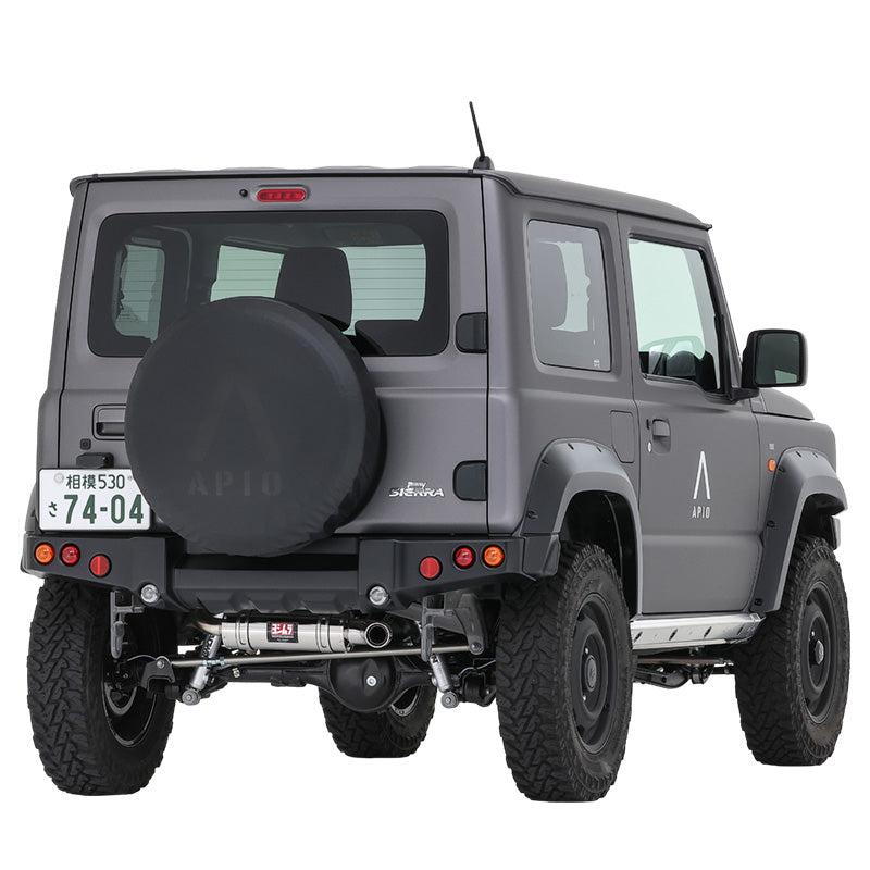 APIO x YOSHIMURA Totsugeki Stainless Steel Cyclone Exhaust System for Suzuki Jimny (2018+)