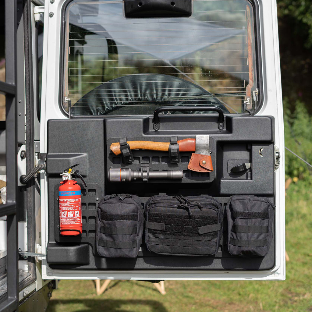 HIGH PEAK Tailgate Molle Storage Panel for Land Rover Defender (1993+)