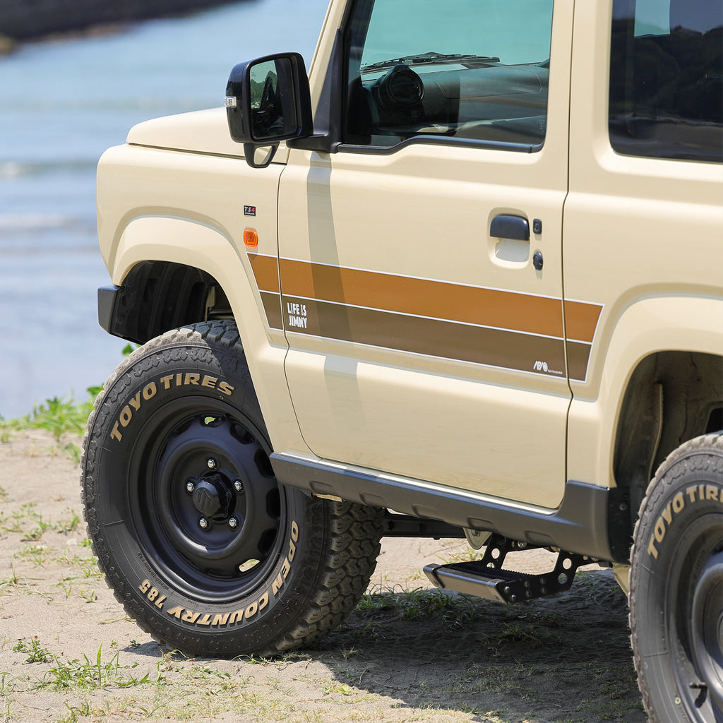 APIO "Life is Jimny" Side Decal for Suzuki Jimny (2018+)