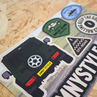 JIMNYSTYLE Off-Road Club Suzuki Jimny Sticker Sheet