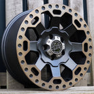 Black Rhino Warlord 17" Wheels for VW transporter 17x8.0J+35