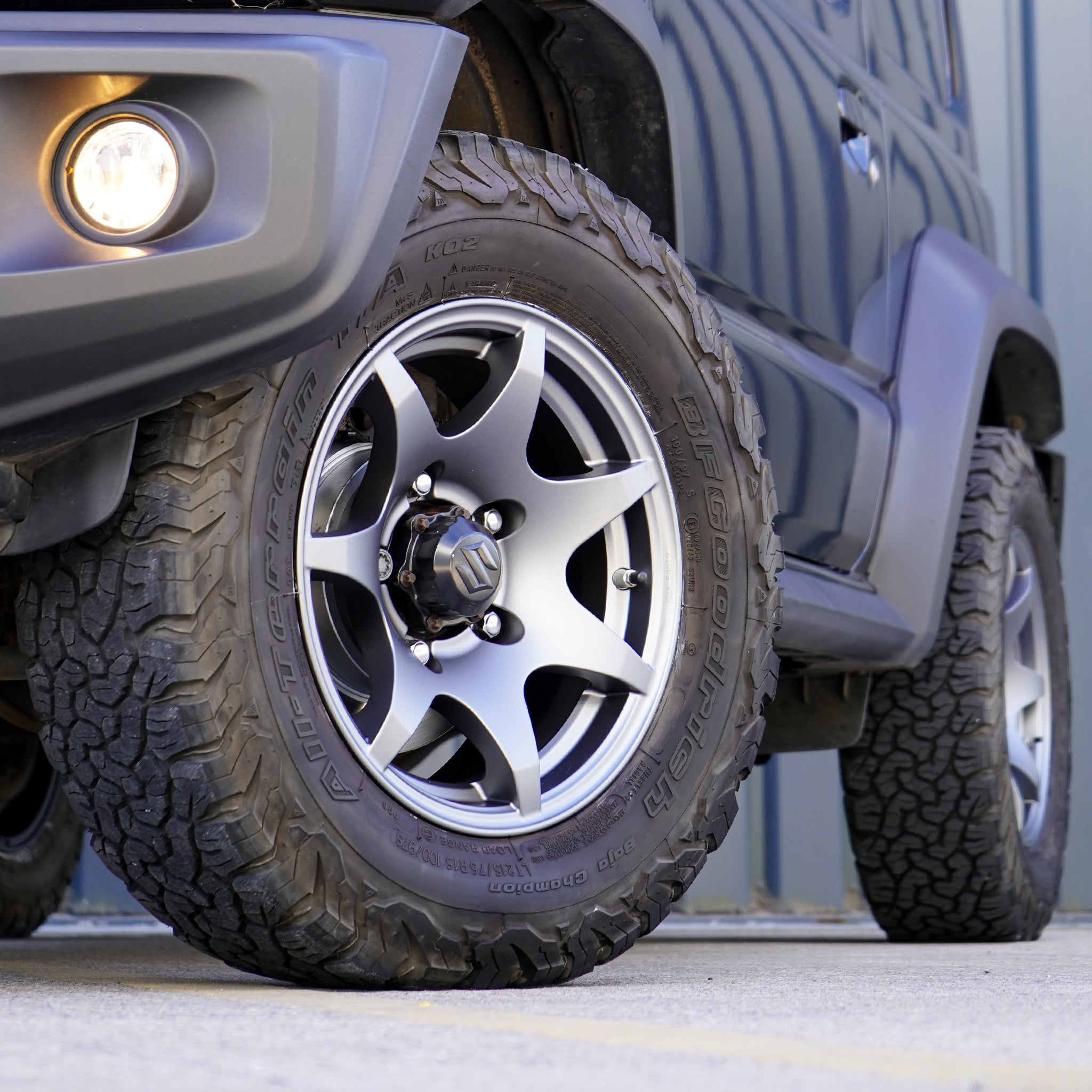 HIGH PEAK J-02 Wheels for Suzuki Jimny (2018+) 15 inch TUV certified wheels for Jimny