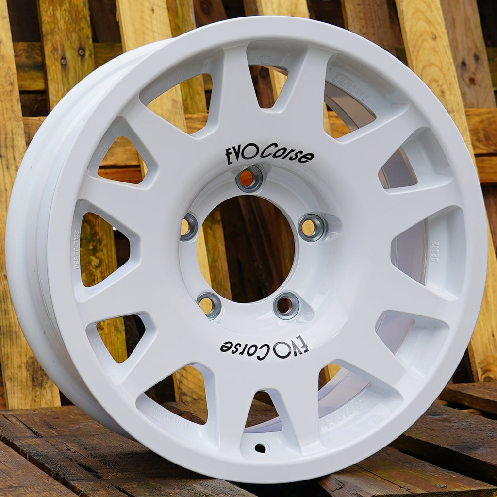 EVOCORSE DAKARZERO 16x7.0J+0 for Suzuki White