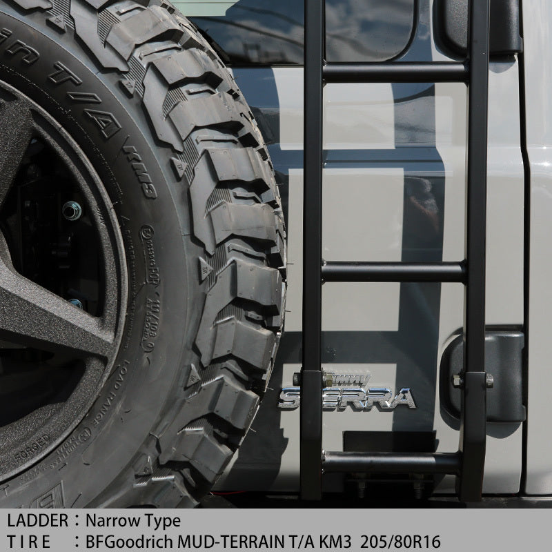 APIO Steel Rear Ladder (Narrow Version) for Suzuki Jimny (2018+)