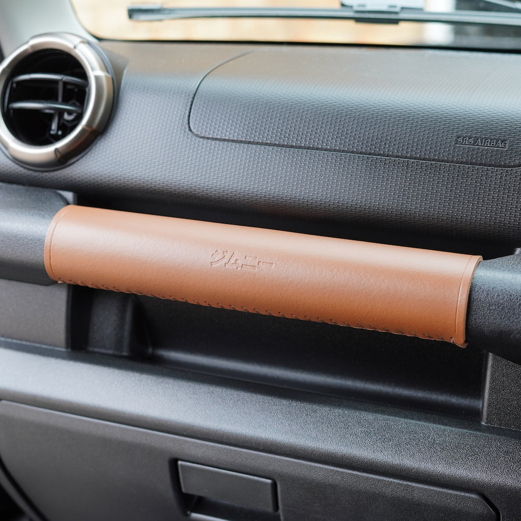 HIGH PEAK "Japanese" Leather Handles Set for Suzuki Jimny (2018+)