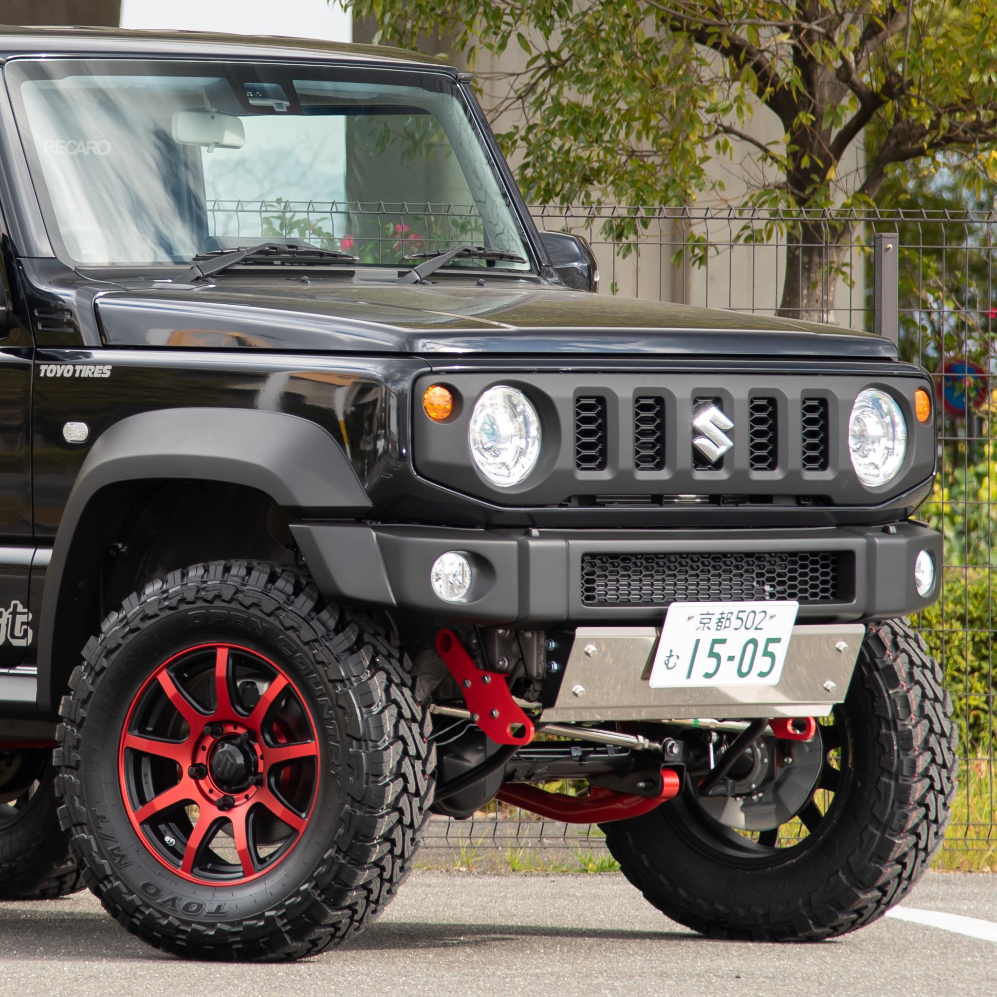 High-Bridge First Front & Rear Bumper Set for Suzuki Jimny JB74 (2018+)
