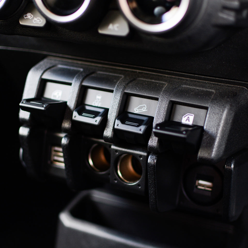 Switch Extensions (Black) for Suzuki Jimny (2018+)