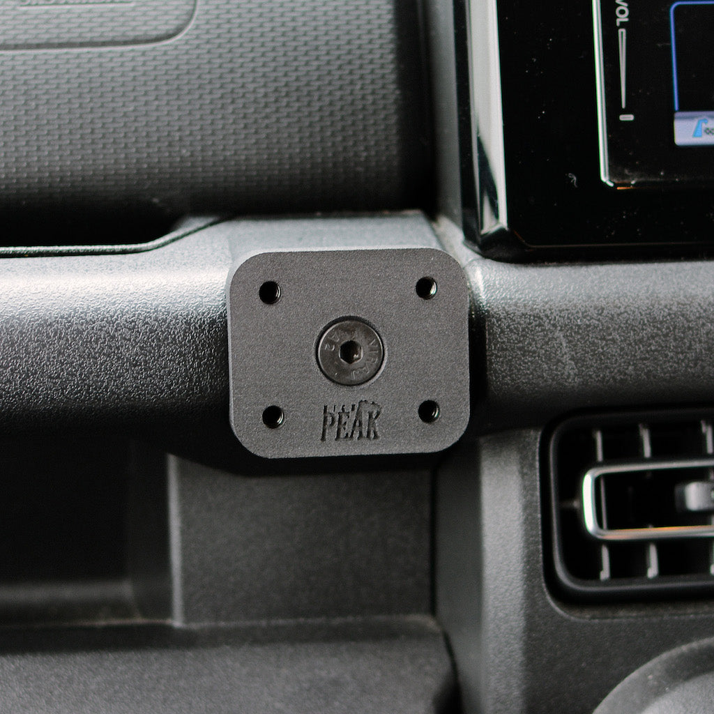 HIGH PEAK Quad Lock-Compatible Phone Mount Bracket - Passenger Side for Suzuki Jimny (2018+)