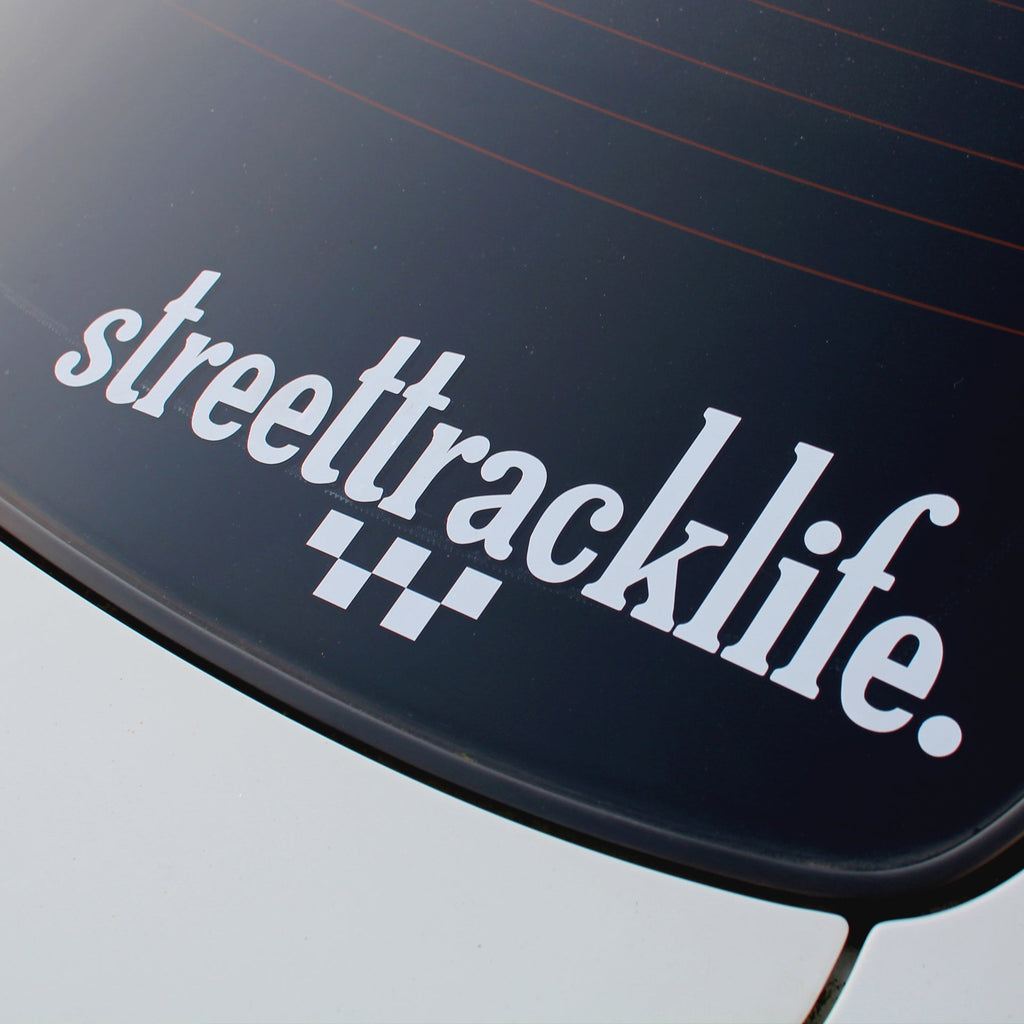 STREET TRACK LIFE Sticker