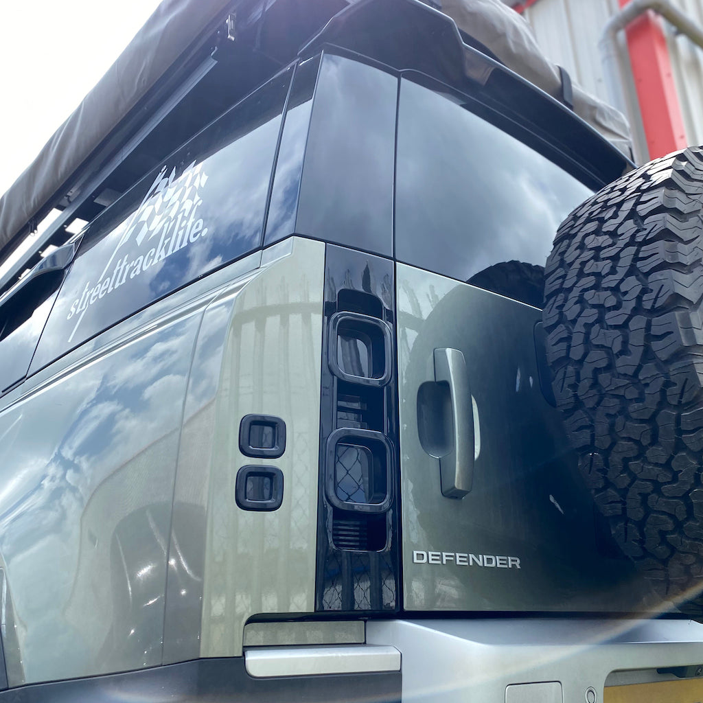 Smoked Tail Light Covers for Land Rover Defender (2020+)