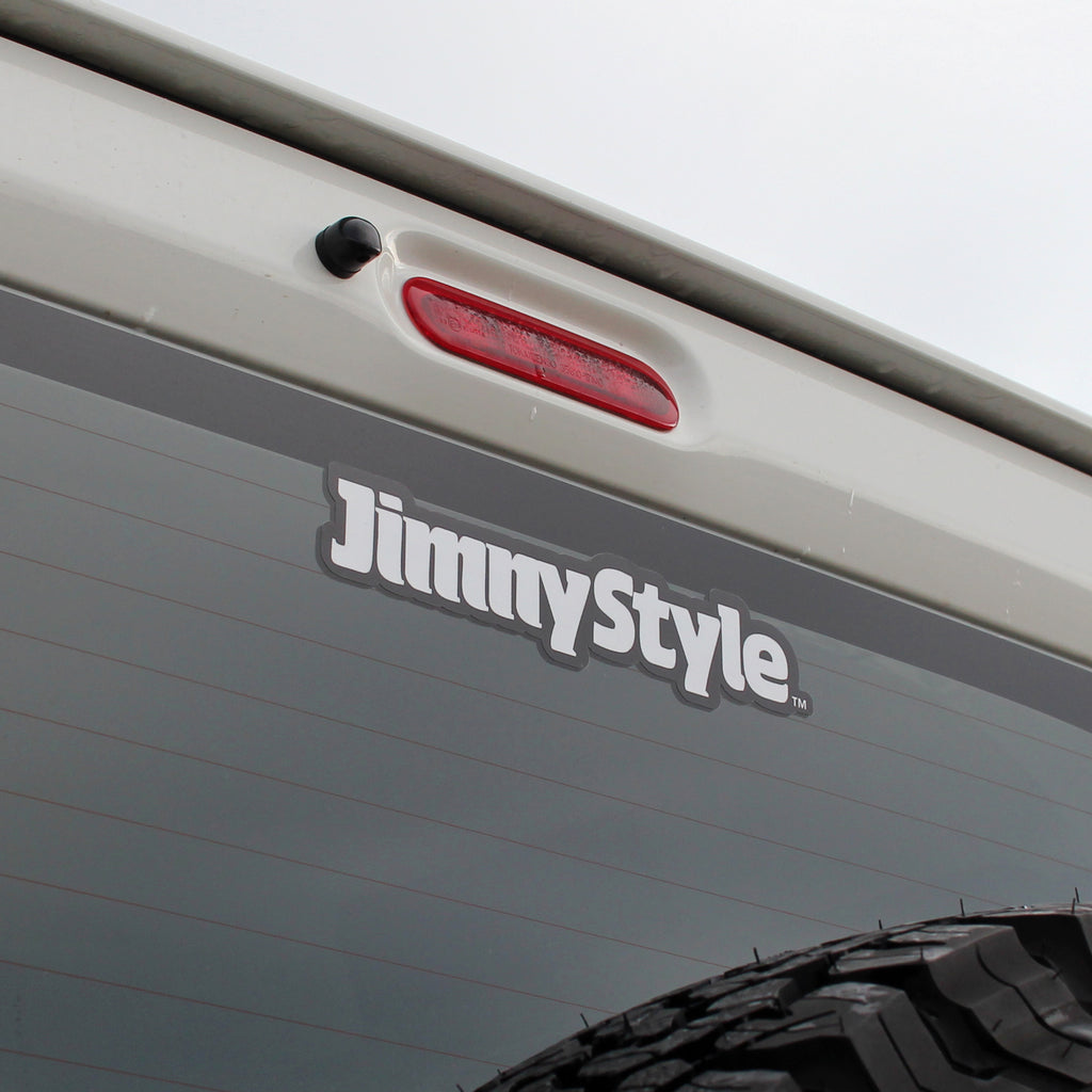 JIMNYSTYLE White/Black Sticker