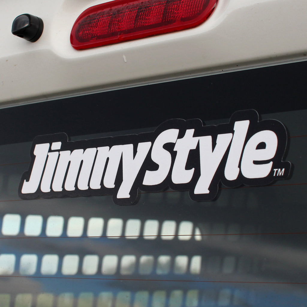 JIMNYSTYLE White/Black Sticker