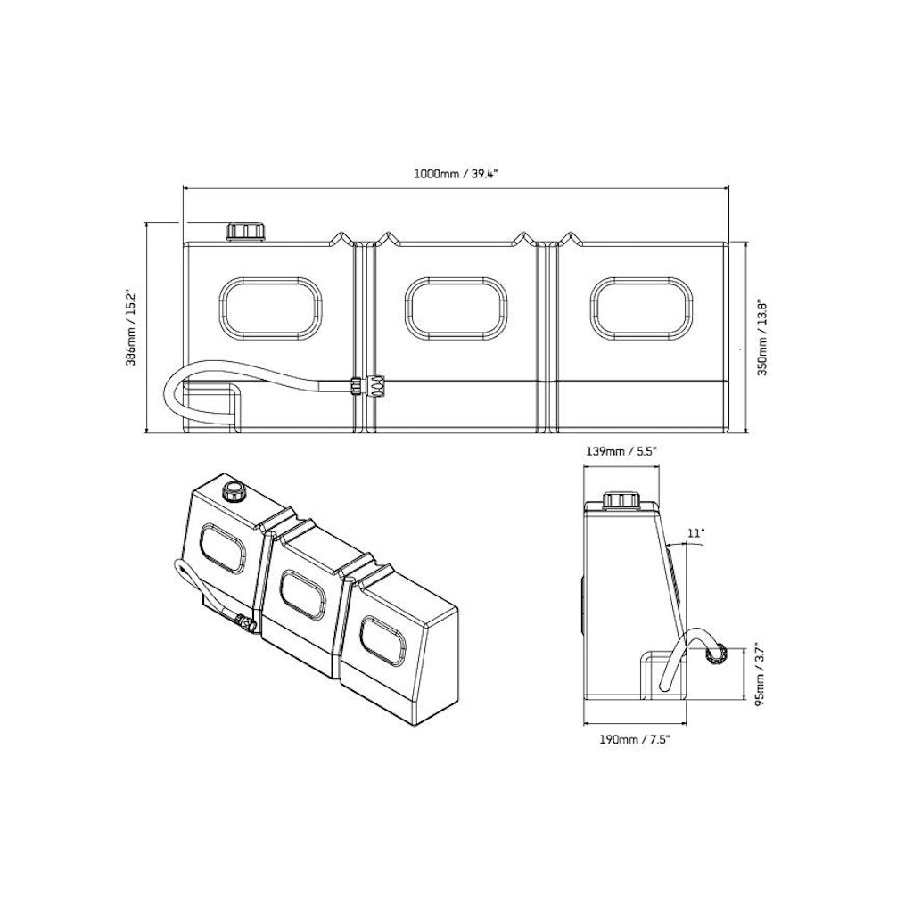 Front Runner Slanted Water Tank