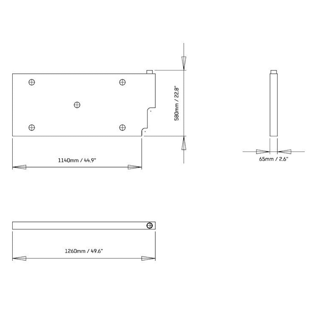 Front Runner Upright Water Tank (Flat)