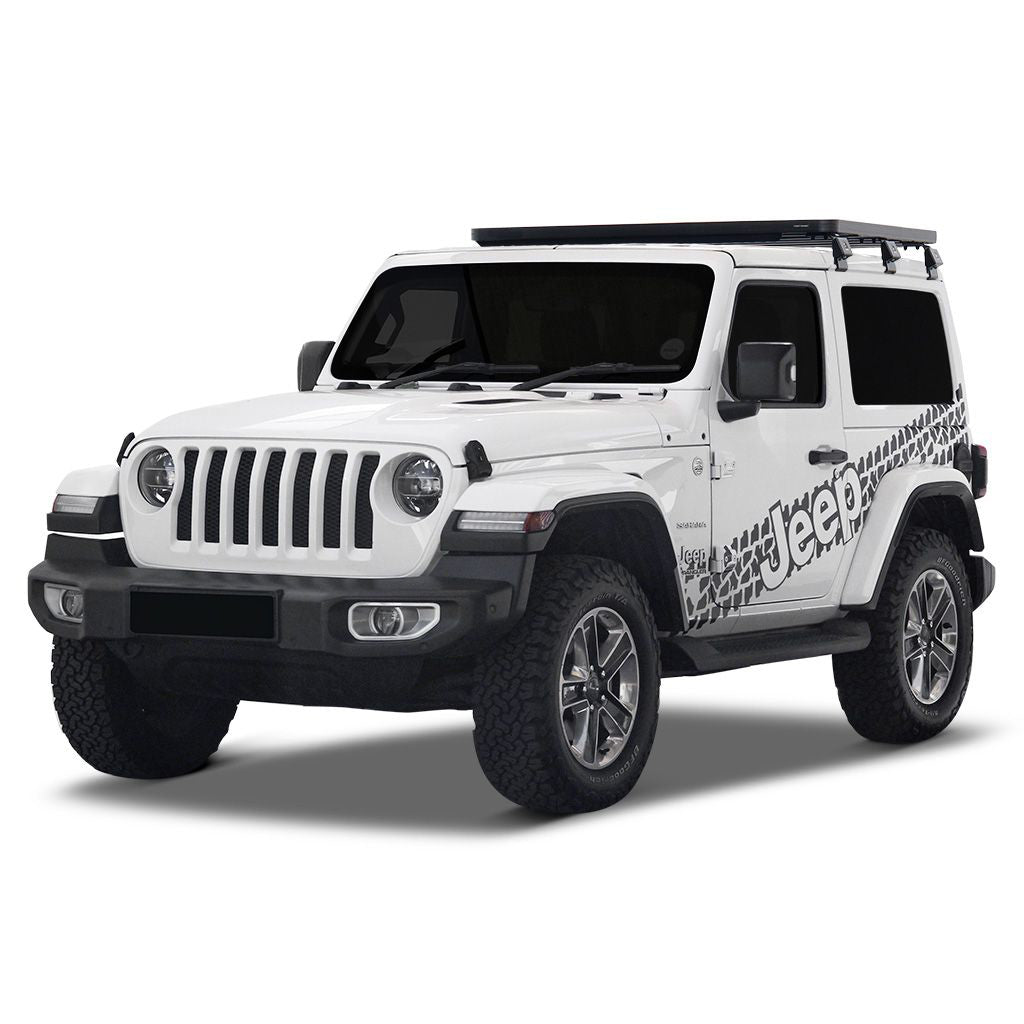 Front Runner Slimline II 1/2 Length Roof Rack for JEEP Wrangler JL 2-Door (2018+)