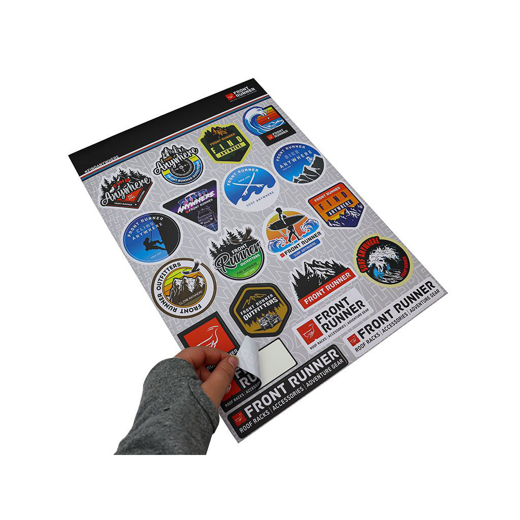 Front Runner Find Anywhere Sticker Sheet